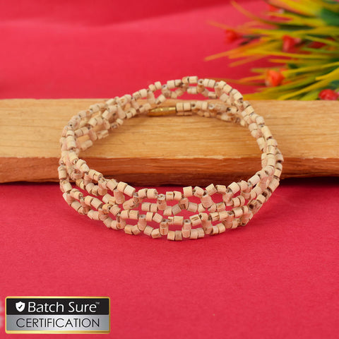 100% Original Chain Design Tulsi Kanthi Mala for spiritual protection and devotion. India’s Largest Pooja Accessories Brand - www.satvikstore.in