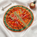 Bandhani Print Laddu Gopal Dress | India’s Largest Pooja Accessories Brand – www.satvikstore.in
