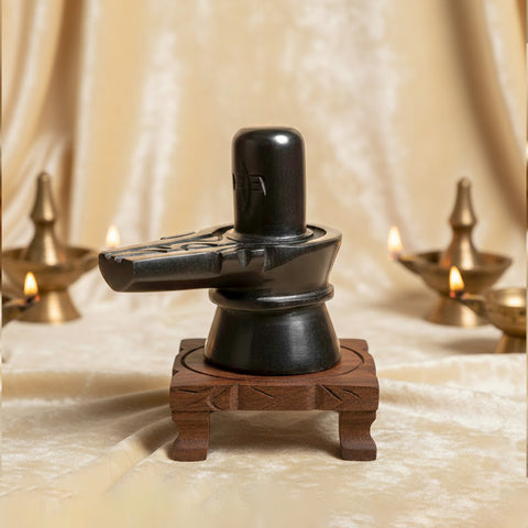 Black Stone Shivling (6 cms)