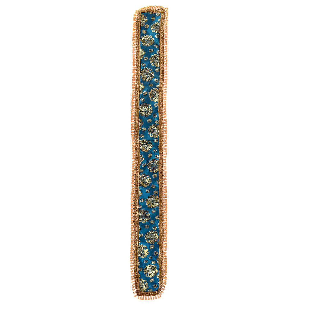 Blue (Firozi) Patka or Angvastra in 22 and 32 inch sizes, made from lightweight, soft fabric, suitable for religious ceremonies, prayer rituals, or cultural events. India’s Largest Pooja Accessories Brand – www.satvikstore.in