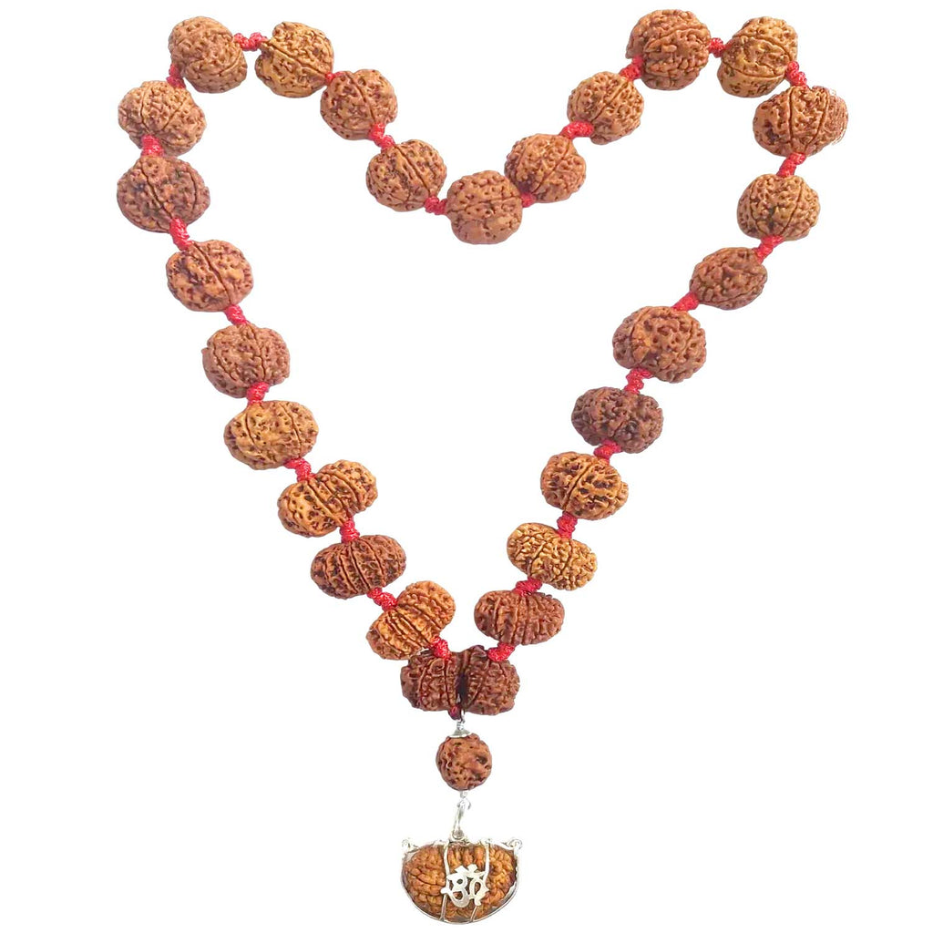 Certified 1 to 14 Mukhi Siddh Rudraksha Mala from Nepal – Non Silver Capped Spiritual Rosary for Pooja, Meditation and Protection. India’s Largest Pooja Accessories Brand - www.satvikstore.in 