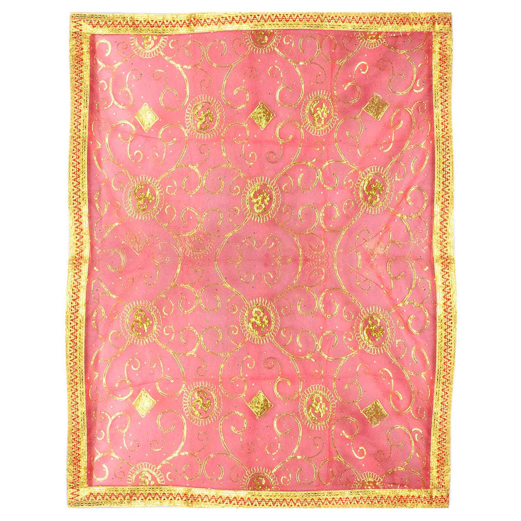 Enhance your devotional rituals with this Mata Ki Chunri, beautifully adorned with golden embroidery and decorative patterns. Measuring 192 cm (75.5 inches) in length and 106 cm (41.7 inches) in height, it is perfect for Devi puja, Navratri, and temple decoration. The elegant fabric symbolizes purity and reverence, making it an ideal offering for your prayer ceremonies.

🛍️ Shop now at Satvik Store for premium spiritual and religious products. 🌸🙏