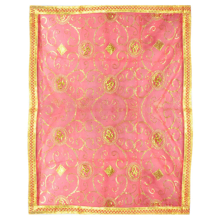 Enhance your devotional rituals with this Mata Ki Chunri, beautifully adorned with golden embroidery and decorative patterns. Measuring 192 cm (75.5 inches) in length and 106 cm (41.7 inches) in height, it is perfect for Devi puja, Navratri, and temple decoration. The elegant fabric symbolizes purity and reverence, making it an ideal offering for your prayer ceremonies.

🛍️ Shop now at Satvik Store for premium spiritual and religious products. 🌸🙏