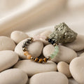 dhan yog bracelet with pyrite stone wealth prosperity healing stone combo. India’s Largest Puja Accessories Brand- www.satvikstore.in