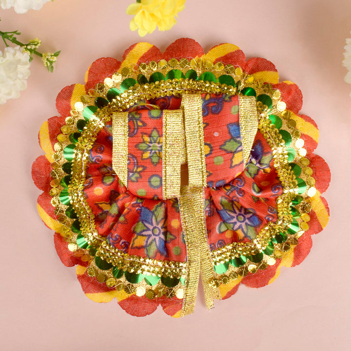Delightful Laddu Gopal outfits with colorful embroidery and elegant detailing, perfect for festive and spiritual occasions India’s Largest Pooja Accessories Brand – www.satvikstore.in
