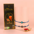 Evil Eye Rakhi Set of 2 with chocolate India’s Largest Pooja Accessories Brand – www.satvikstore.in
