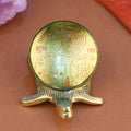Feng Shui Turtle with Glass Shree Yantra – A symbolic decor piece for wealth, peace, and energy balance. India’s Largest Pooja Accessories Brand – www.satvikstore.in