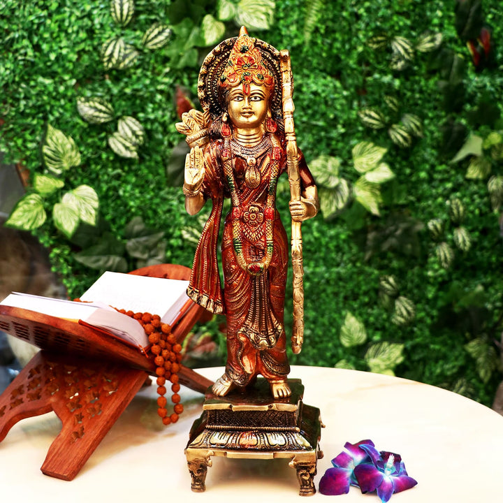 Keeping Ram with Bow Statue is good for Strength.&nbsp;Rama not only strings the bow, but he also snaps it with his strength and victory. In this situation, the bow is more than just&nbsp;a symbol of Rama's great strength; it also acts as a symbol of Rama's goodness, worthiness, and divine origins.