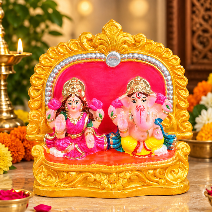 Harmony of Laxmi and Ganesh Blessings Unveiled