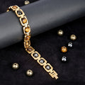 Gold Plated Triple Protection Bracelet Unisex Spiritual Jewelry for Energy and Safety India’s Largest Puja Accessories Brand- www.satvikstore.in