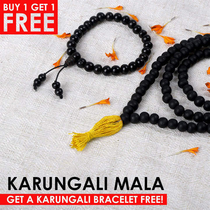 Govt. Certified 100% Original Karungali Mala – Sacred Ebony Wood 108+1 Prayer Beads for Japa, Meditation & Protection. Govt. Certified 100% Original Karungali Mala – Sacred Ebony Wood 108+1 Prayer Beads for Japa, Meditation & Protection
