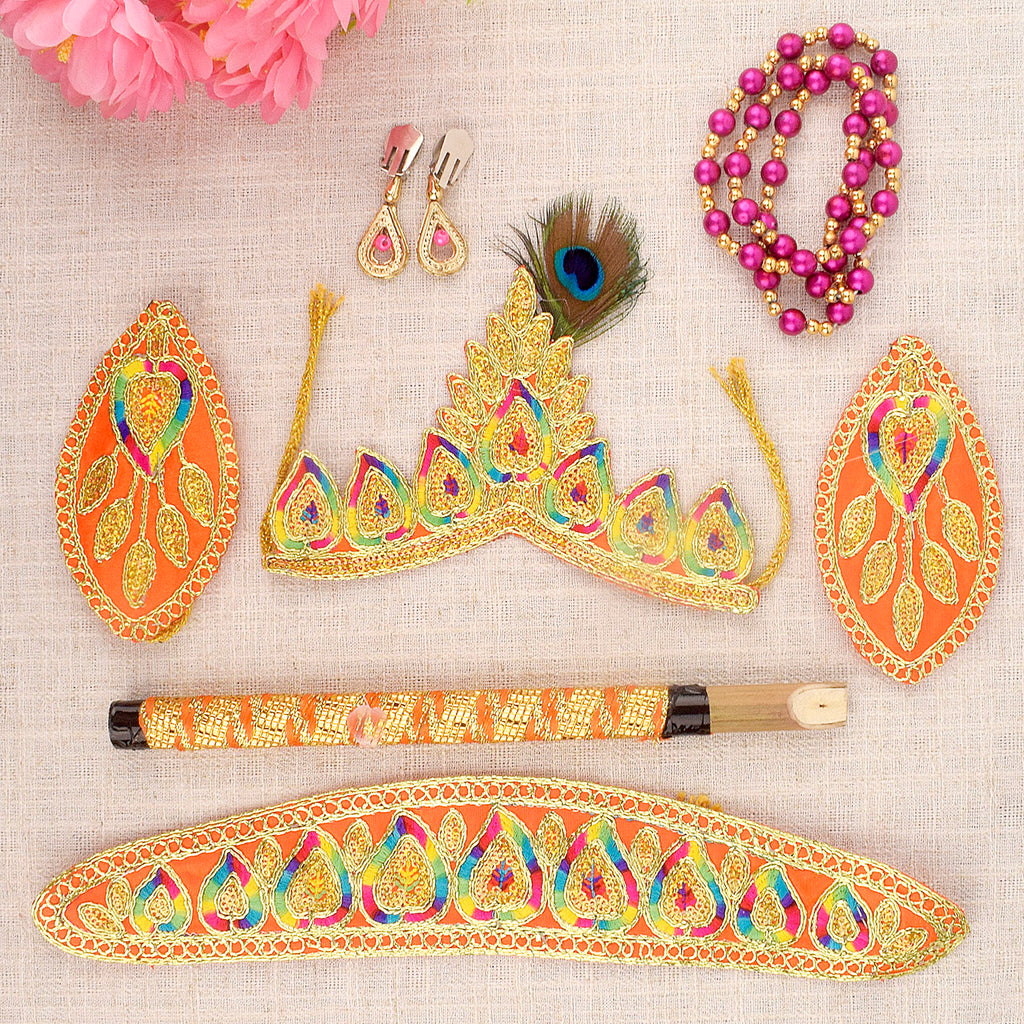 Kids Jewellery Shingar Set for Bal Krishna Outfit India’s Largest Pooja Accessories Brand – www.Satvikstore.in
