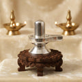 Medium Parad Shivling – Divine Mercury Shivling for Powerful Pooja and Blessings. India’s Largest Pooja Accessories Brand – www.satvikstore.in