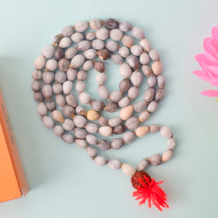 Original Vaijayanti Jap Mala with Natural Beads – Sacred Rosary for Devotion, Meditation, and Spiritual Growth India’s Premium Jap Mala Store - www.satvikstore.in