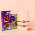 Rakhi and chocolates gift combo for Raksha Bandhan India’s Largest Pooja Accessories Brand – www.satvikstore.in

