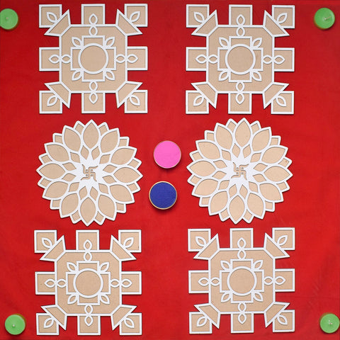 Rangoli Stencils | India’s Largest Pooja Accessories Brand – www.satvikstore.in