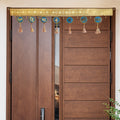 Resin Toran for Door Decoration in Blue – Handcrafted decorative toran made of durable resin with elegant blue accents, ideal for festive and traditional doorway decor. India’s Largest Pooja Accessories Brand – www.satvikstore.in