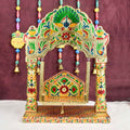 Royal Darbar Meenakari Jhula | India’s Largest Pooja Accessories Brand – www.satvikstore.in
