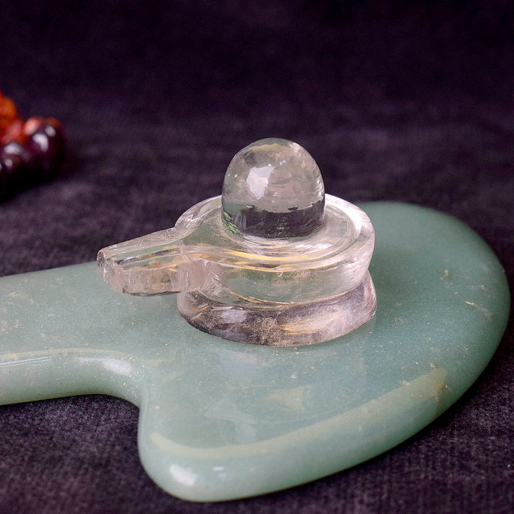 Crystal Shivling for Worship – Pure Sphatik Shiva Lingam 8 Gram – India’s Largest Pooja Accessories Brand – www.satvikstore.in

