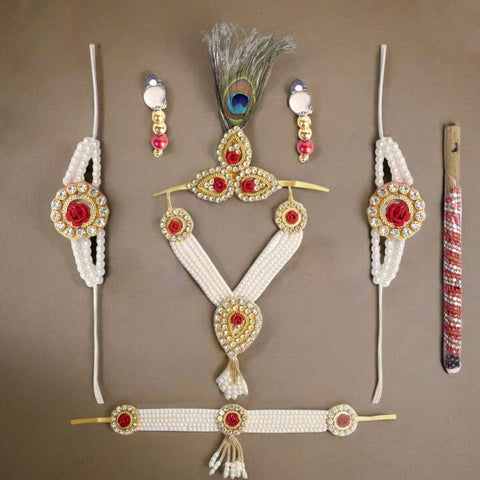 Premium Fancy Shringhar Set for Laddu Gopal – Royal Adornment Collection – India’s Largest Pooja Accessories Brand – www.satvikstore.in