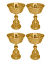 Brass Tibetan Butter lamp Diya (Buddhist Alter Supplies) Puja Store Online Pooja Items Online Puja Samagri Pooja Store near me www.satvikstore.in