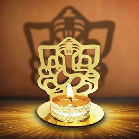 Lord Ganesha Shadow Diya